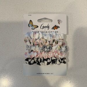 MacKenzie-Childs Satin 5 count Scrunchies Set